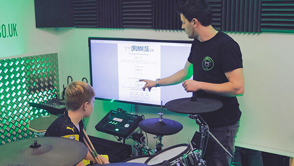 drum school student